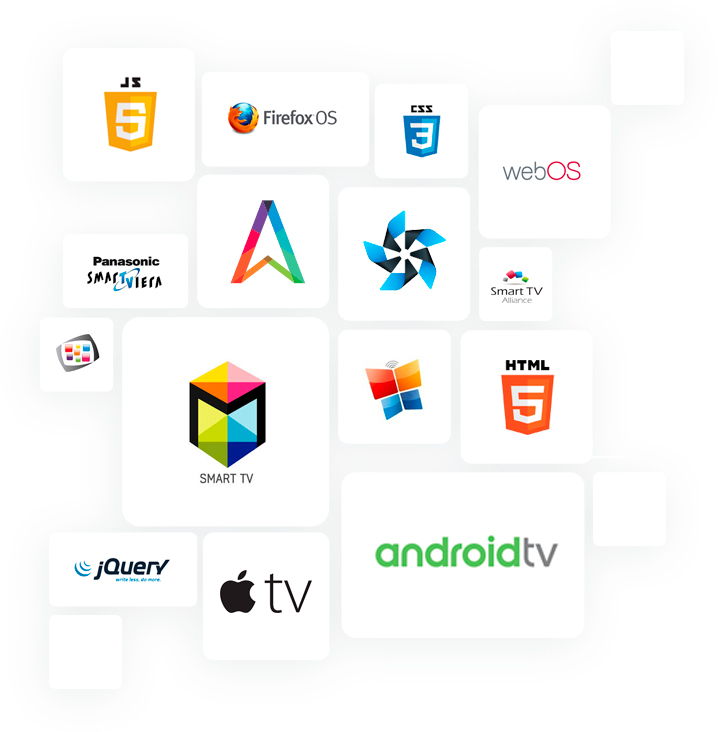 Komplette App-Entwicklung für Smart TV